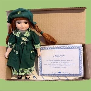 Vintage 1999 Handcrafted Porcelain Maureen Doll from Royalton Collection